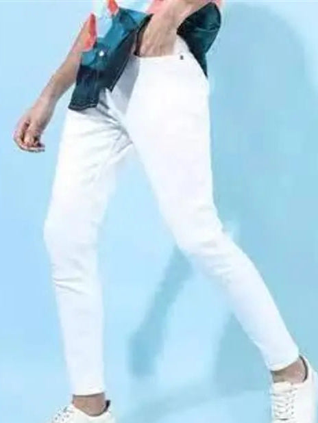 White jeans for men