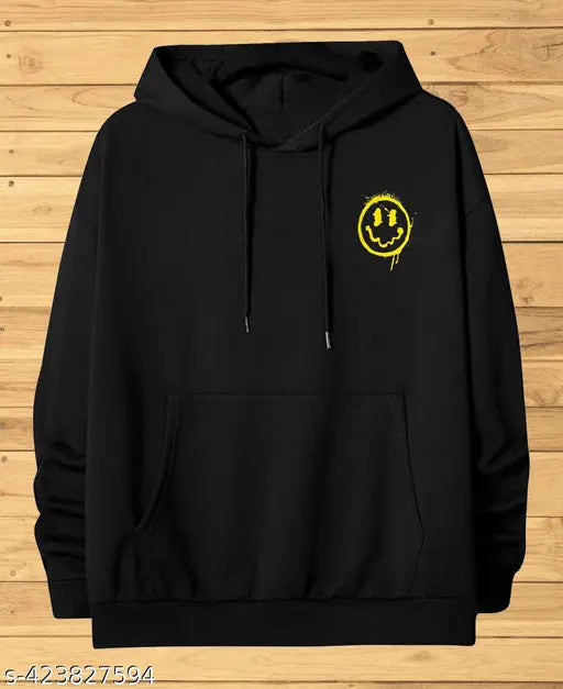 MENS HOODIES PURE COTTON FLEECE HOODIES