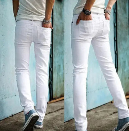 White jeans for men